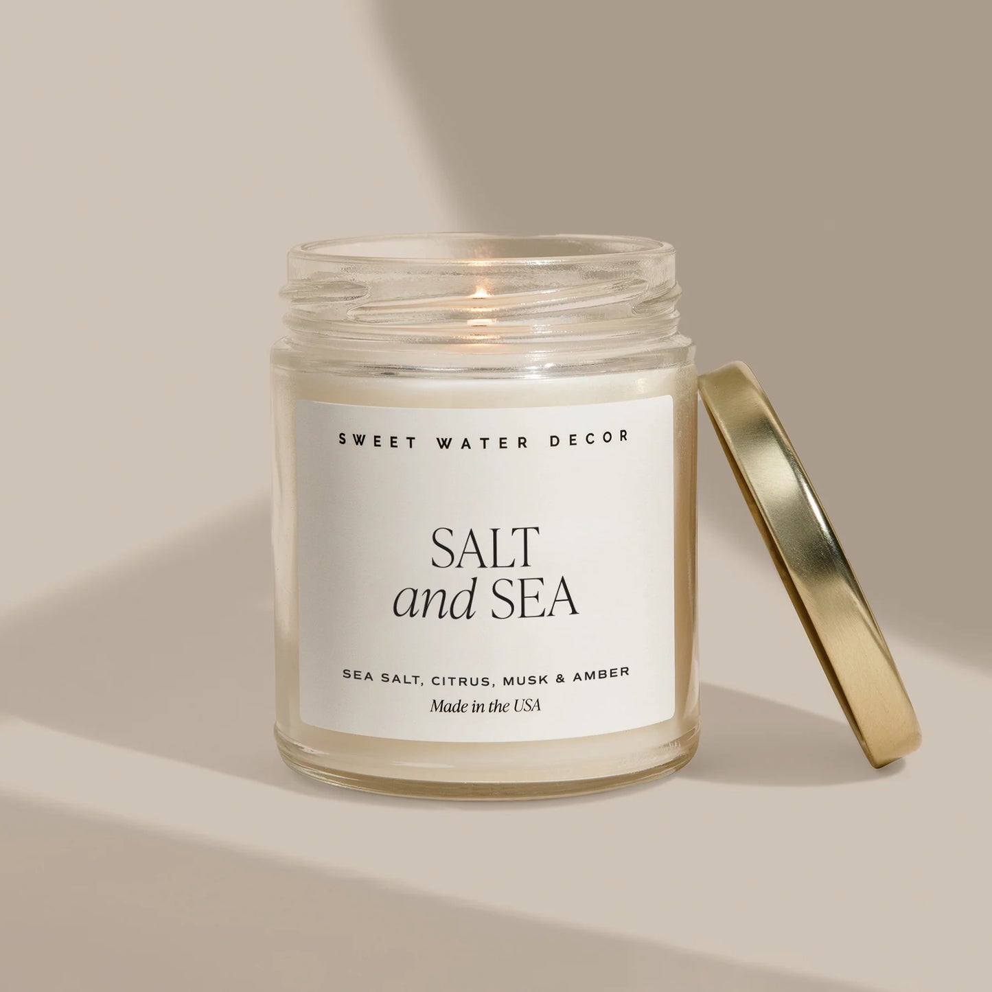 Salt and Sea 9 oz Soy Candle