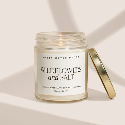 Wildflowers and Salt 9 oz Candle